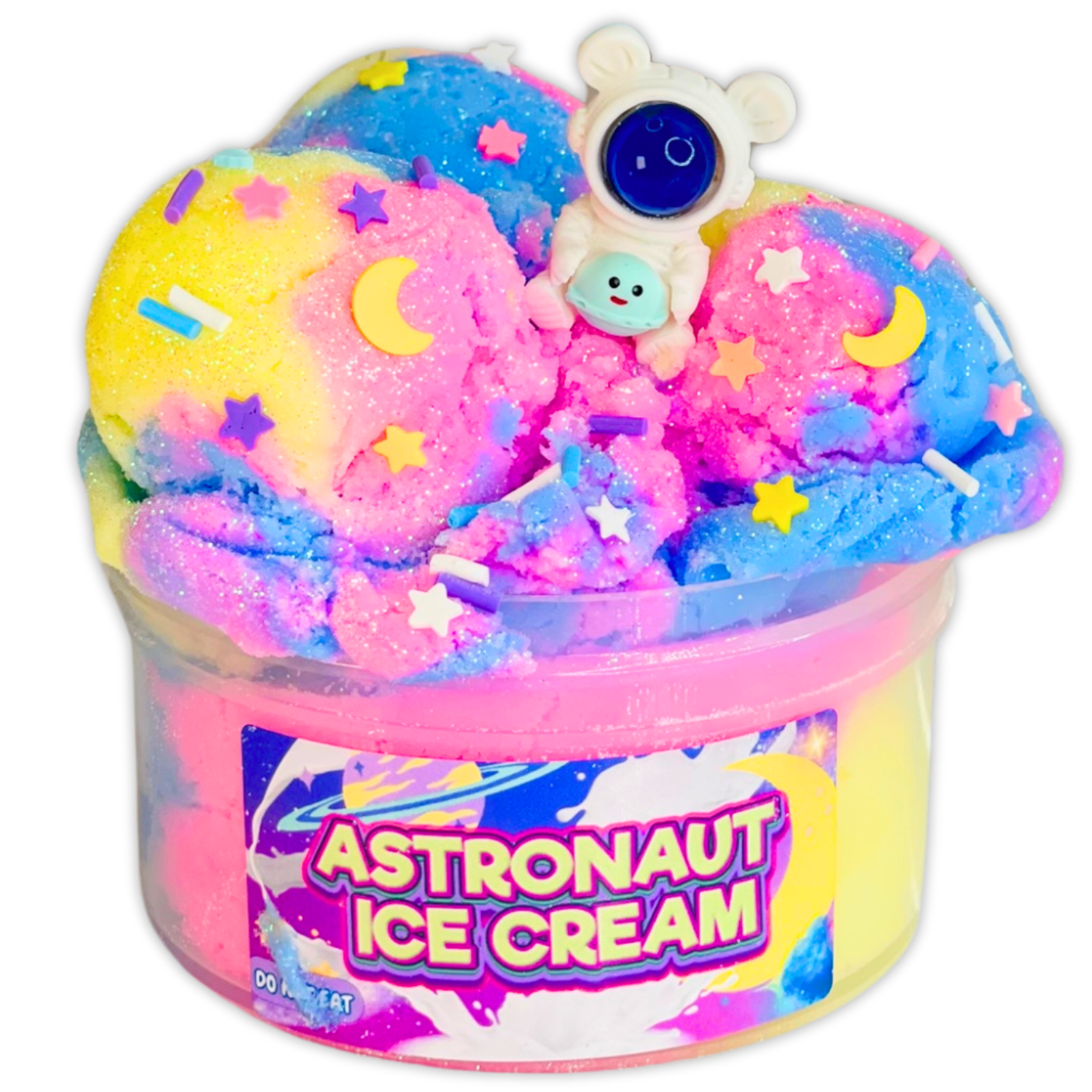 Astronaut Ice Cream Cloud Slime – Stress Pop Slime