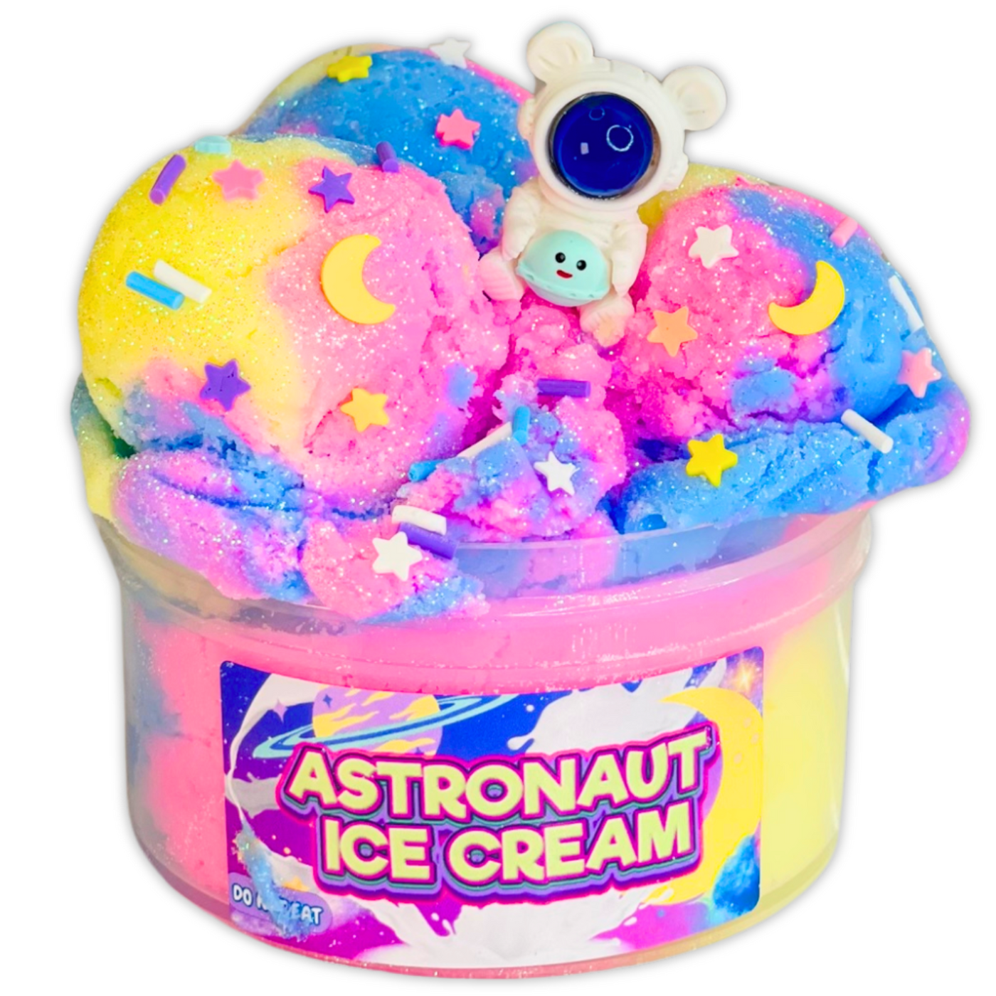 Astronaut Ice Cream Cloud Slime
