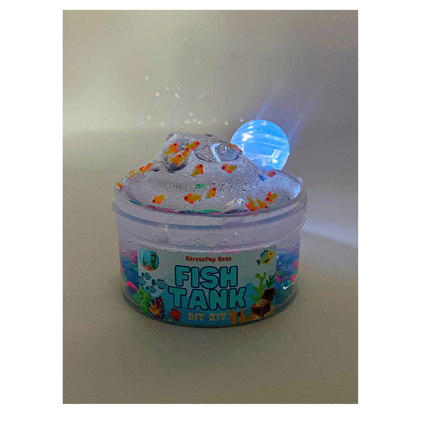 FISH TANK Light Up Clear Slime