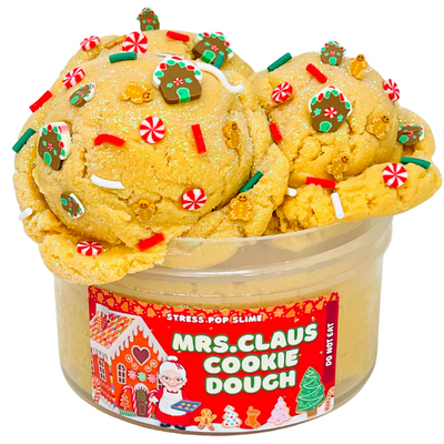"Mrs.Claus Cookie Dough" SANTA COOKIE SLIME