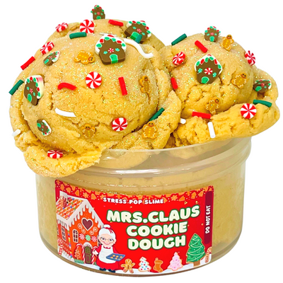 "Mrs.Claus Cookie Dough" SANTA COOKIE SLIME