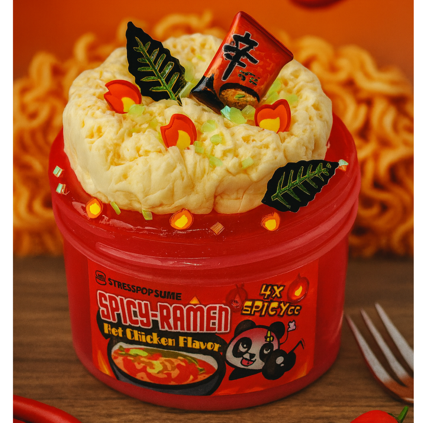 Spicy Ramen Slime DIY Clay Kit