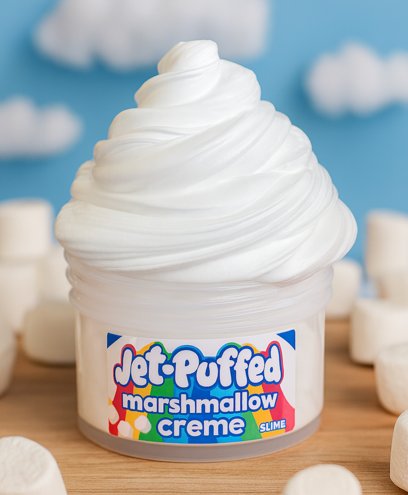 Jet Puffed Marshmallow Inflating Butter
