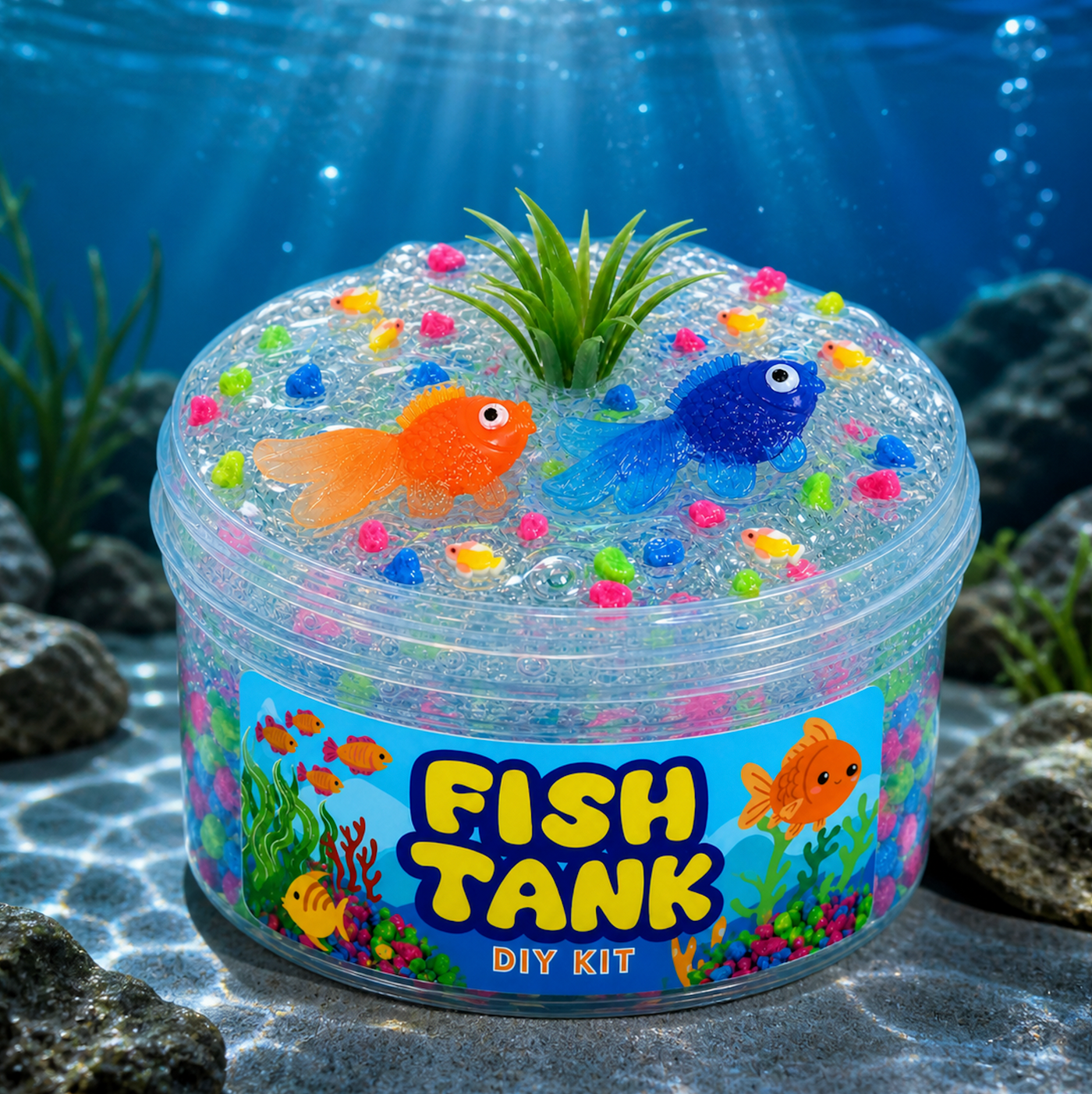 Fish Tank DIY Kit Slime – Stress Pop Slime