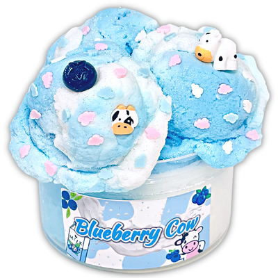 Blueberry Cow Ice Cream Slime