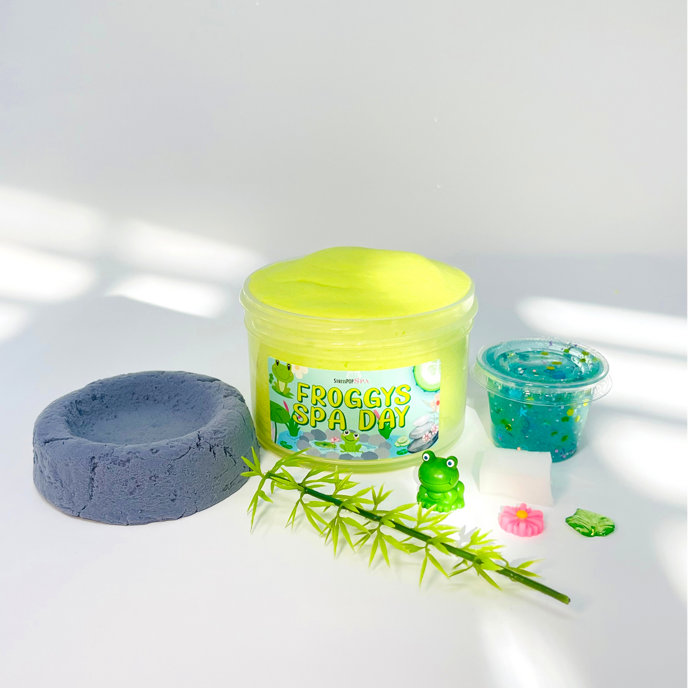 "Froggys Spa Day" CLAY Kit Slime